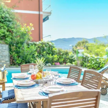 Portofino Piscina Privata • Giardino • 3 Parcheggi ヴィラ ラッパロ