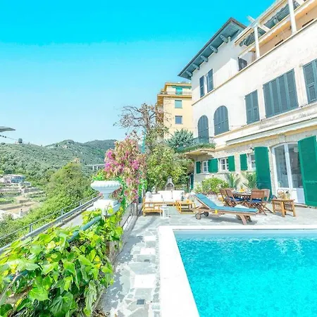 Portofino Piscina Privata • Giardino • 3 Parcheggi ヴィラ *