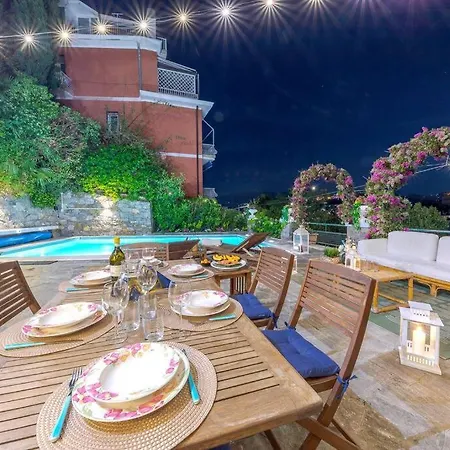 Portofino Piscina Privata • Giardino • 3 Parcheggi ラッパロ
