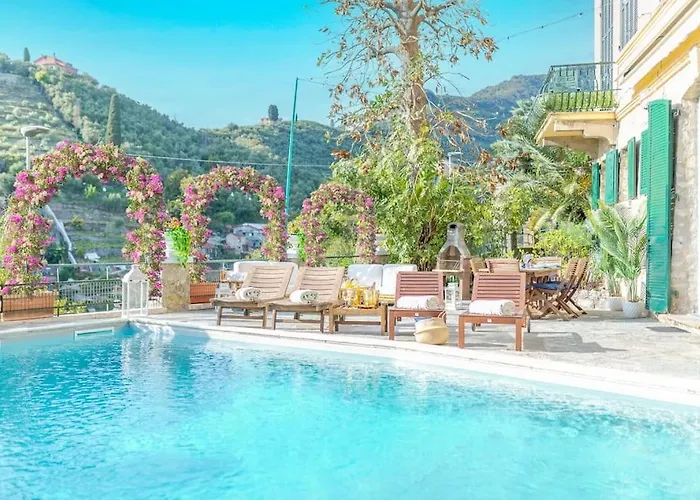 Portofino Piscina Privata • Giardino • 3 Parcheggi Vila Rapallo