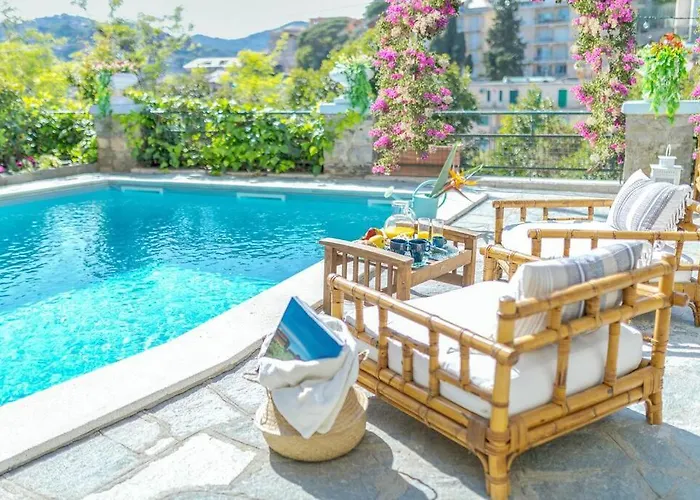 Portofino Piscina Privata • Giardino • 3 Parcheggi Vila Rapallo