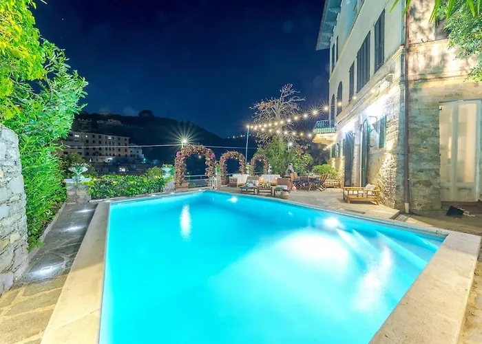 Portofino Piscina Privata • Giardino • 3 Parcheggi Rapallo